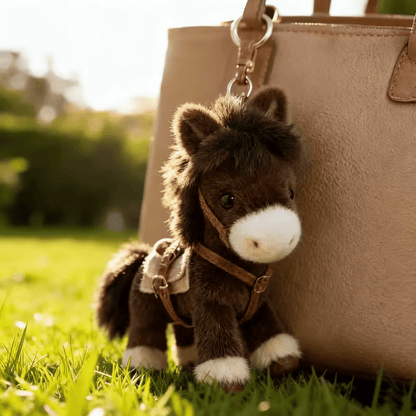 🐎✨Last Day 50% OFF - NESLEMY Plush Pony Bag Charm and Keychain 🔥2026 Year of the Horse Gift 🎁Perfect for Lovers, Family & Kids!