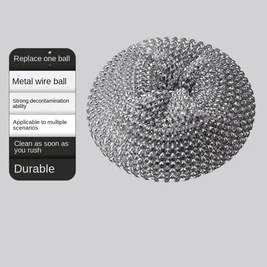 🧽One-Hand Dish Cleaning: Ergonomic Soap-Dispense Kitchen Scrub